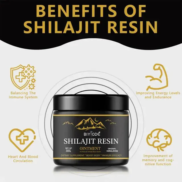 30G Massage Lichaamsvoedende Afslankende Ontgifting Brandende Vetspier Ontspanning Shilajit Hars Crème Gezondheid Body Shilajit