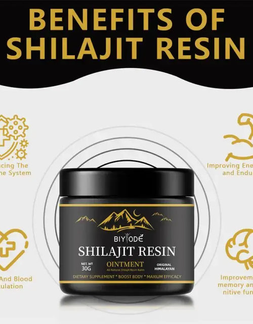 Load image into Gallery viewer, 30G Massage Lichaamsvoedende Afslankende Ontgifting Brandende Vetspier Ontspanning Shilajit Hars Crème Gezondheid Body Shilajit
